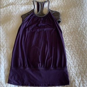 Lululemon Yoga Tank Top W/Built in Sports Bra